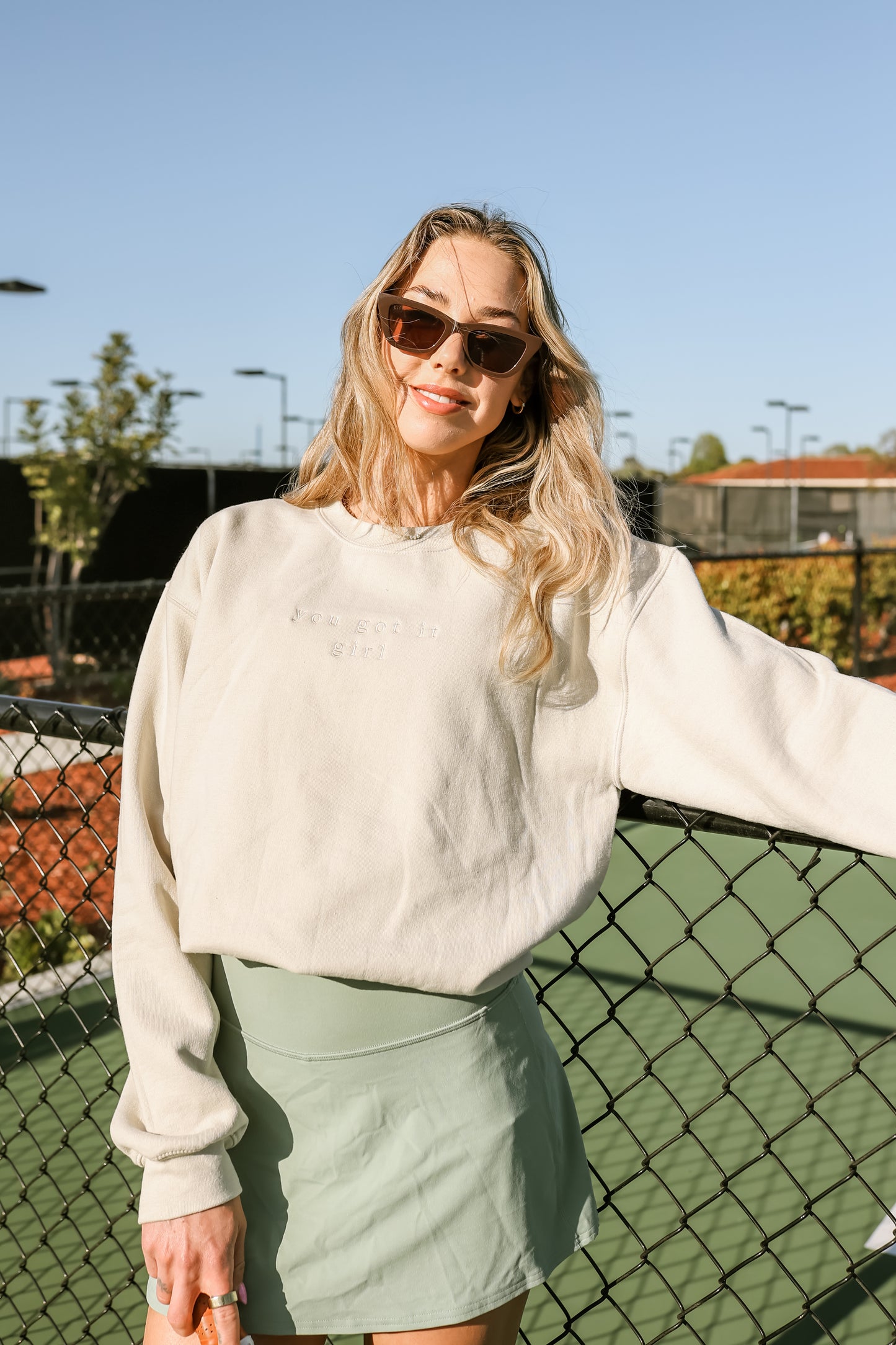 SAND ORIGINAL - YOU GOT IT GIRL SWEAT SHIRT