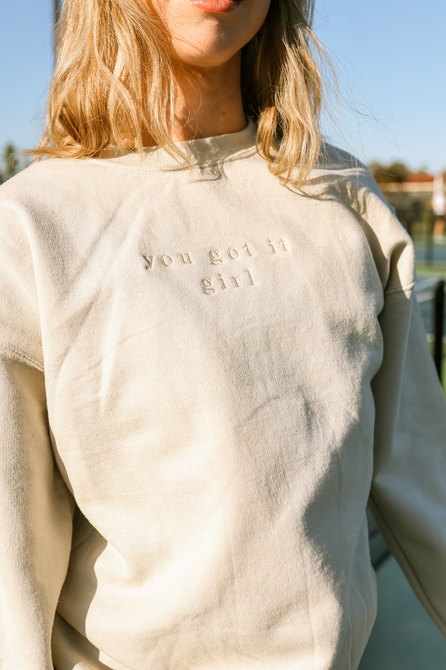 SAND ORIGINAL - YOU GOT IT GIRL SWEAT SHIRT