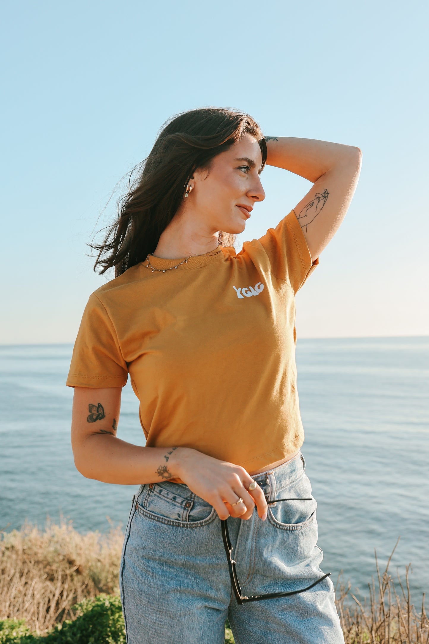 SUNSET ORANGE - GROOVY T