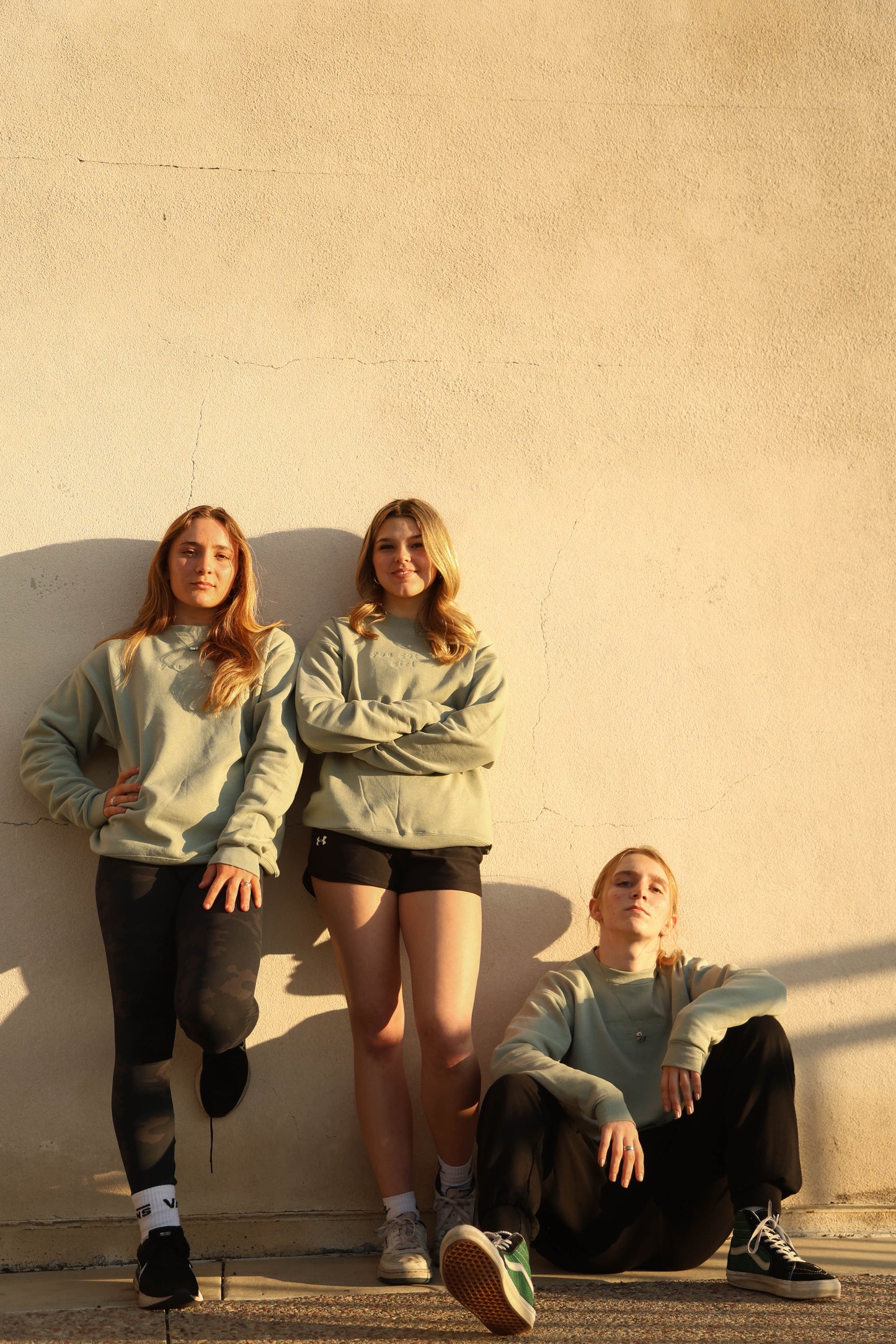 OCEANSIDE GREEN - YOU GOT IT GIRL SWEAT SHIRT