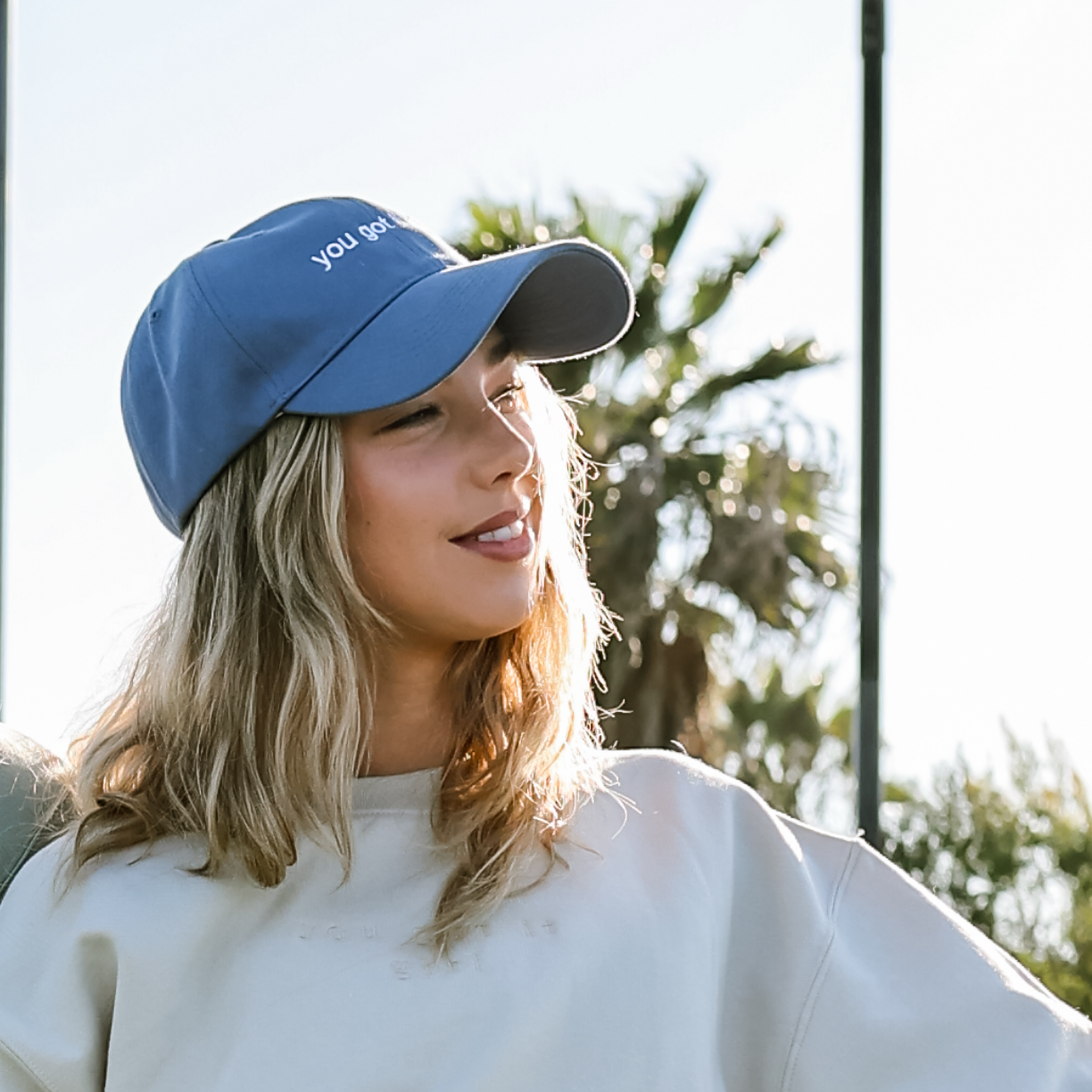 Denim Blue Cap