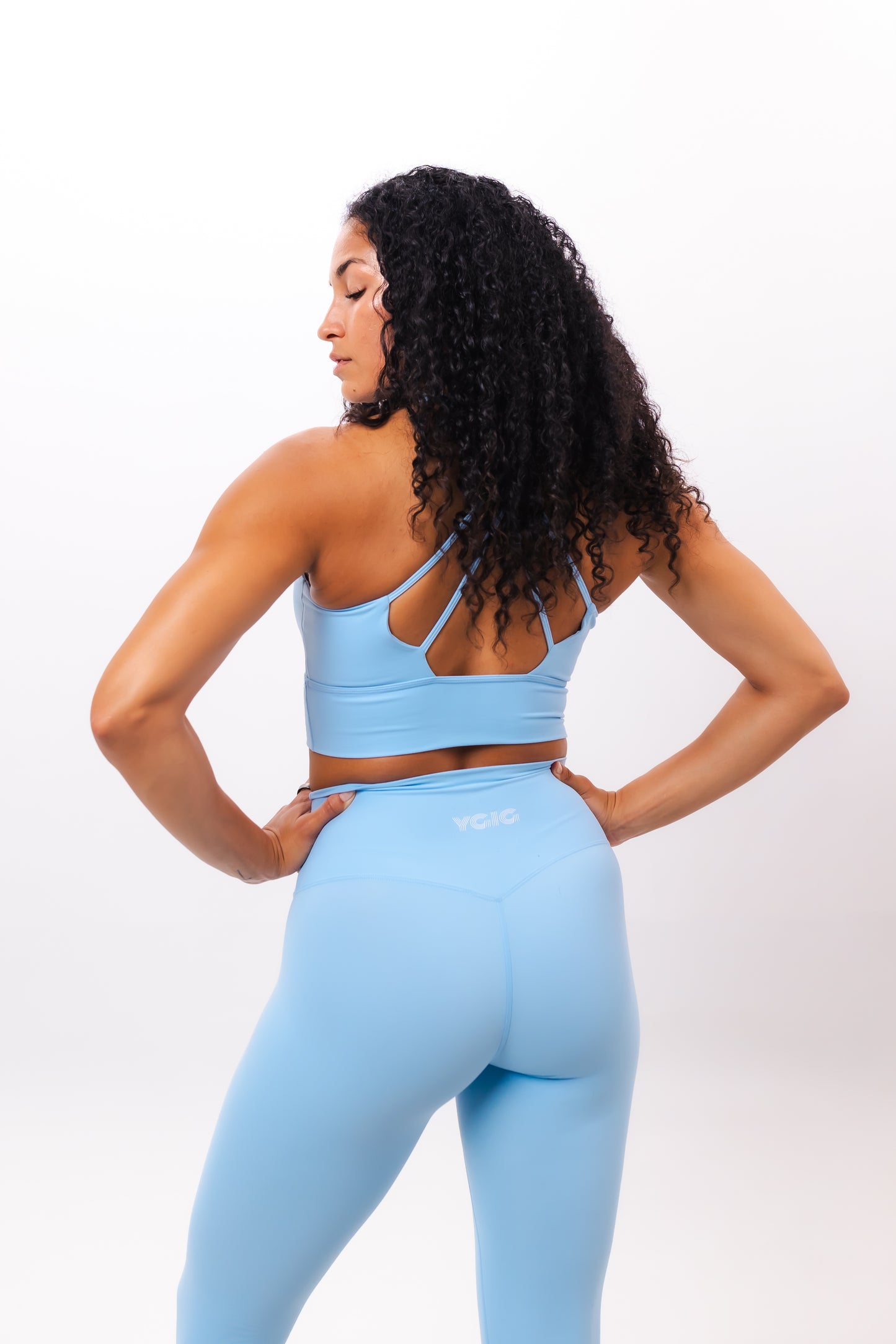 YGIG CRYSTAL BLUE SPORTS BRA