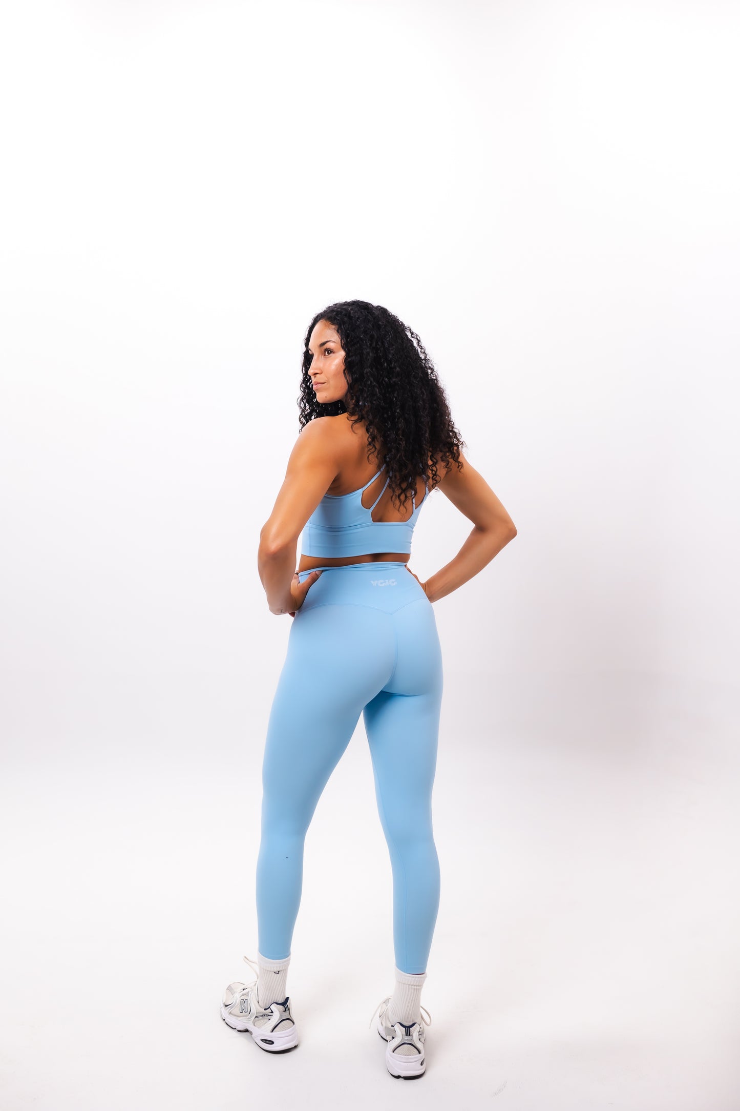 YGIG CRYSTAL BLUE LEGGINGS
