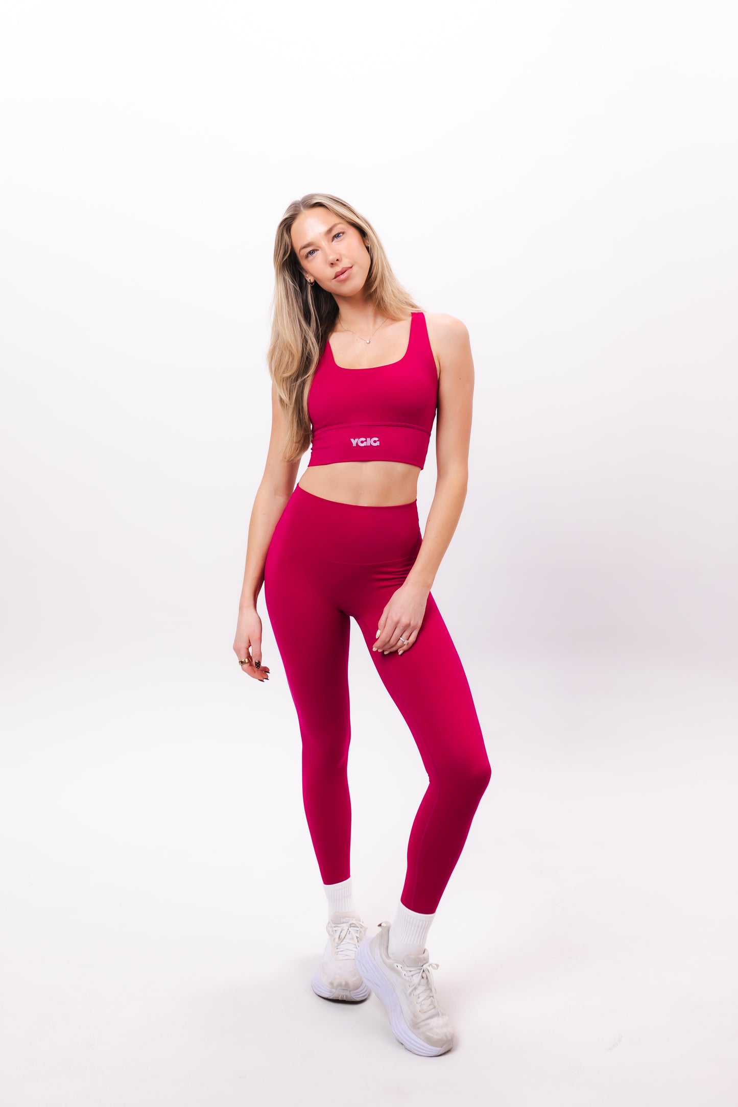 YGIG FUCHSIA SPORTS BRA
