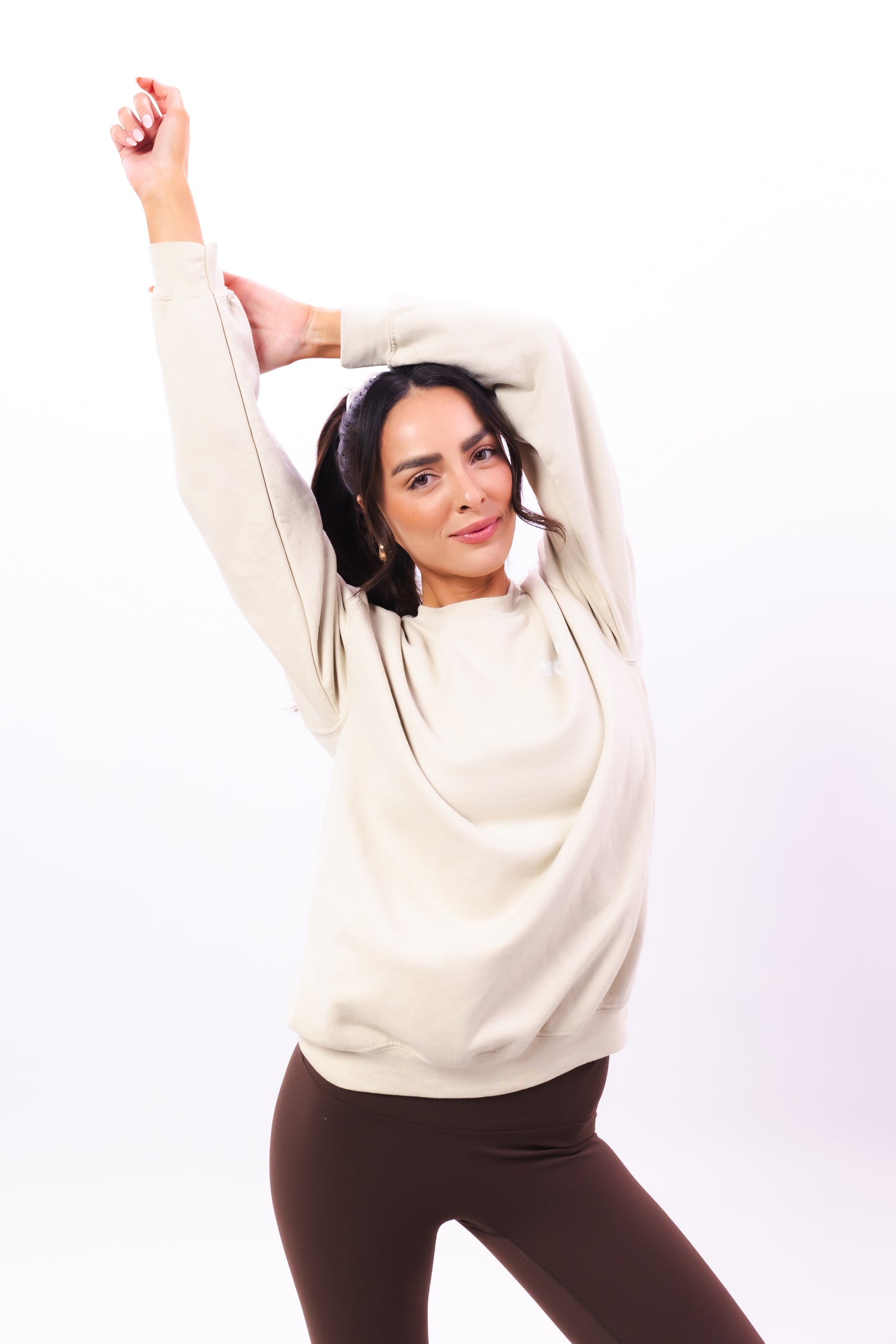 SAND - GROOVY SWEATSHIRT