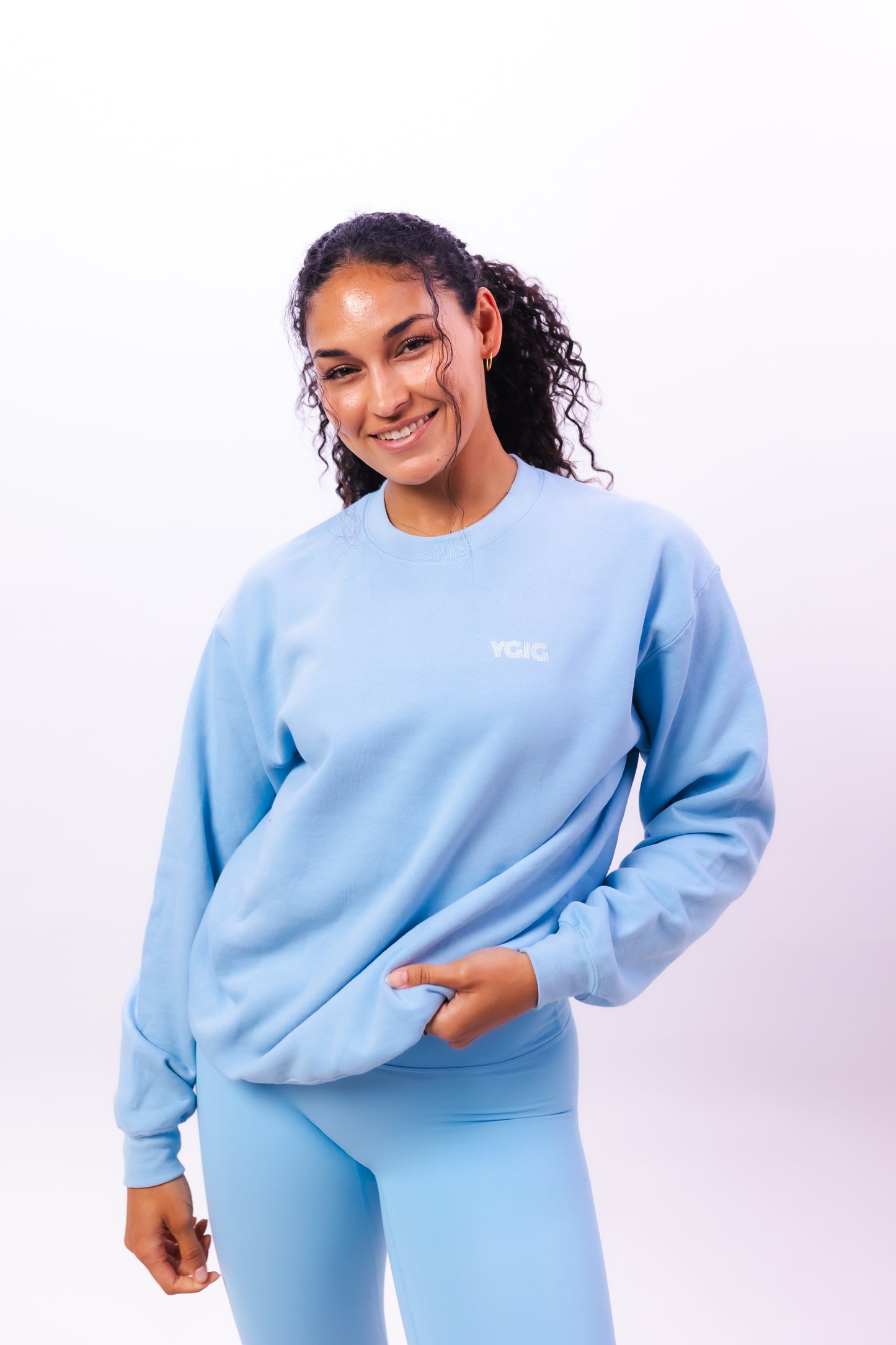 BABY BLUE - GROOVY SWEATSHIRT