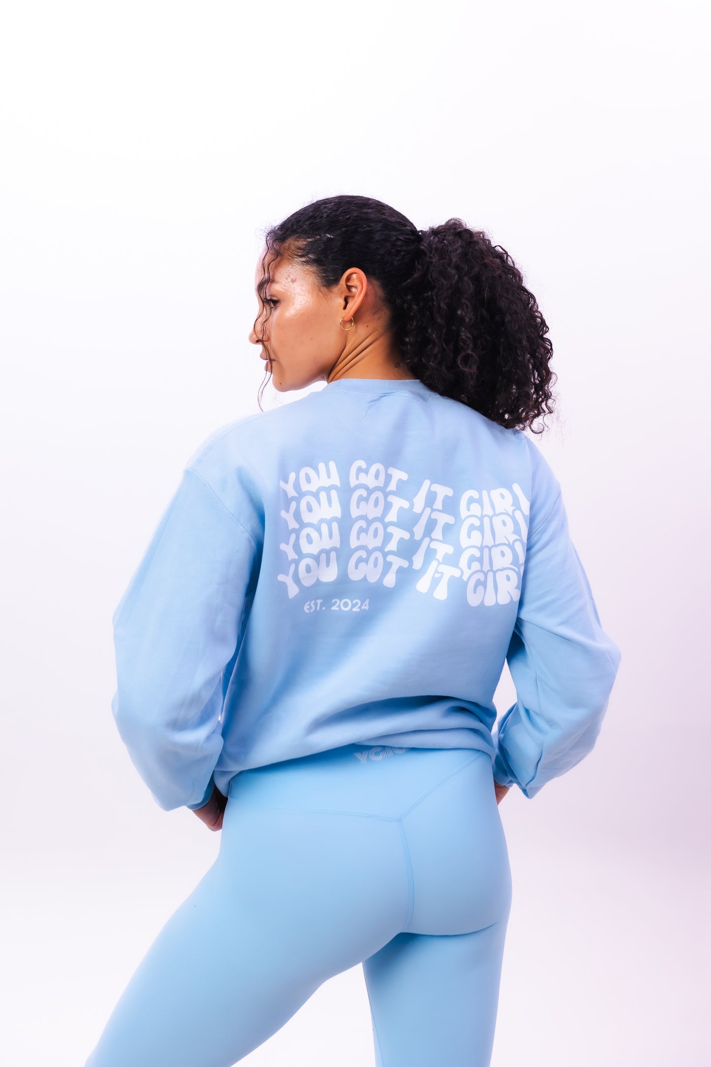 BABY BLUE - GROOVY SWEATSHIRT