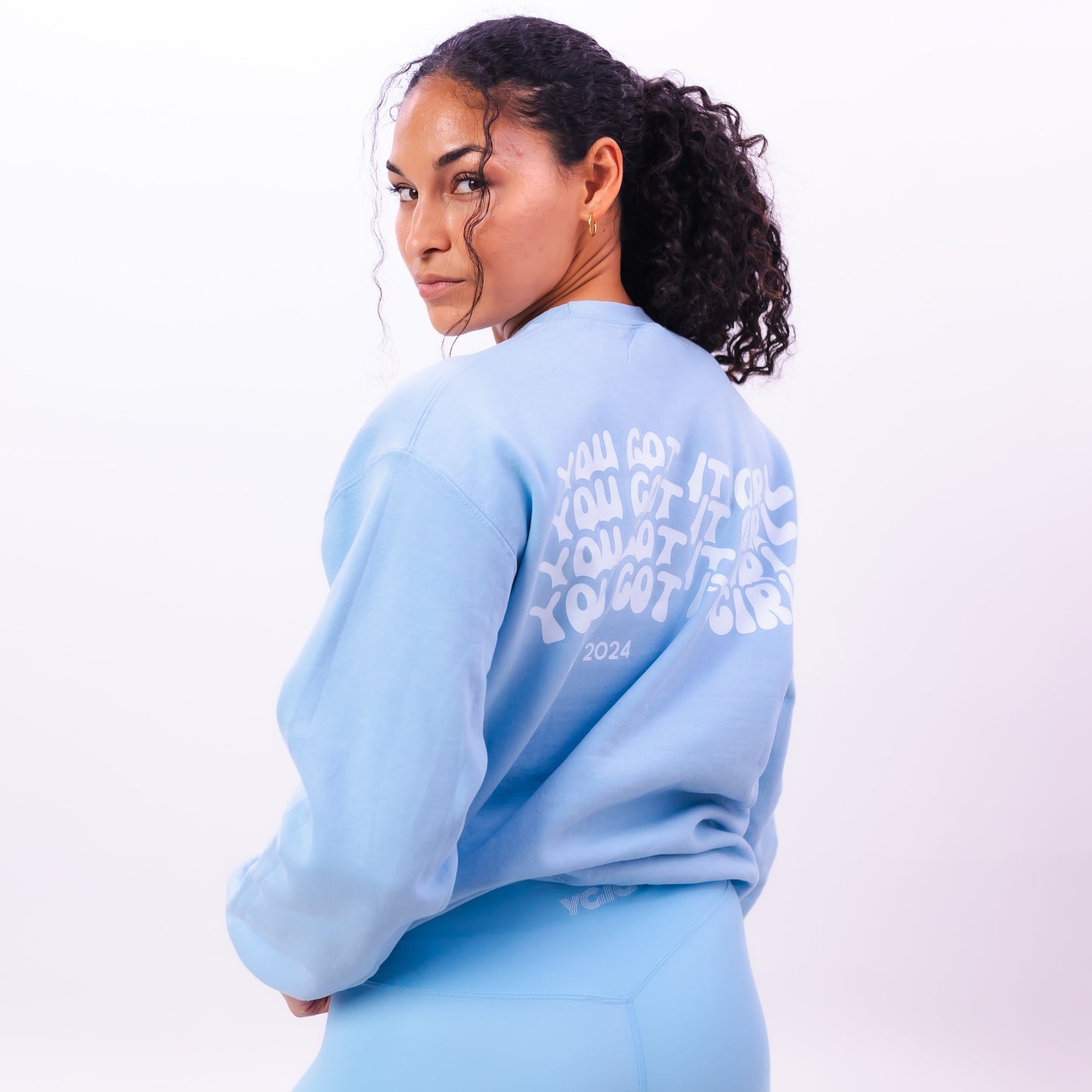 BABY BLUE - GROOVY SWEATSHIRT